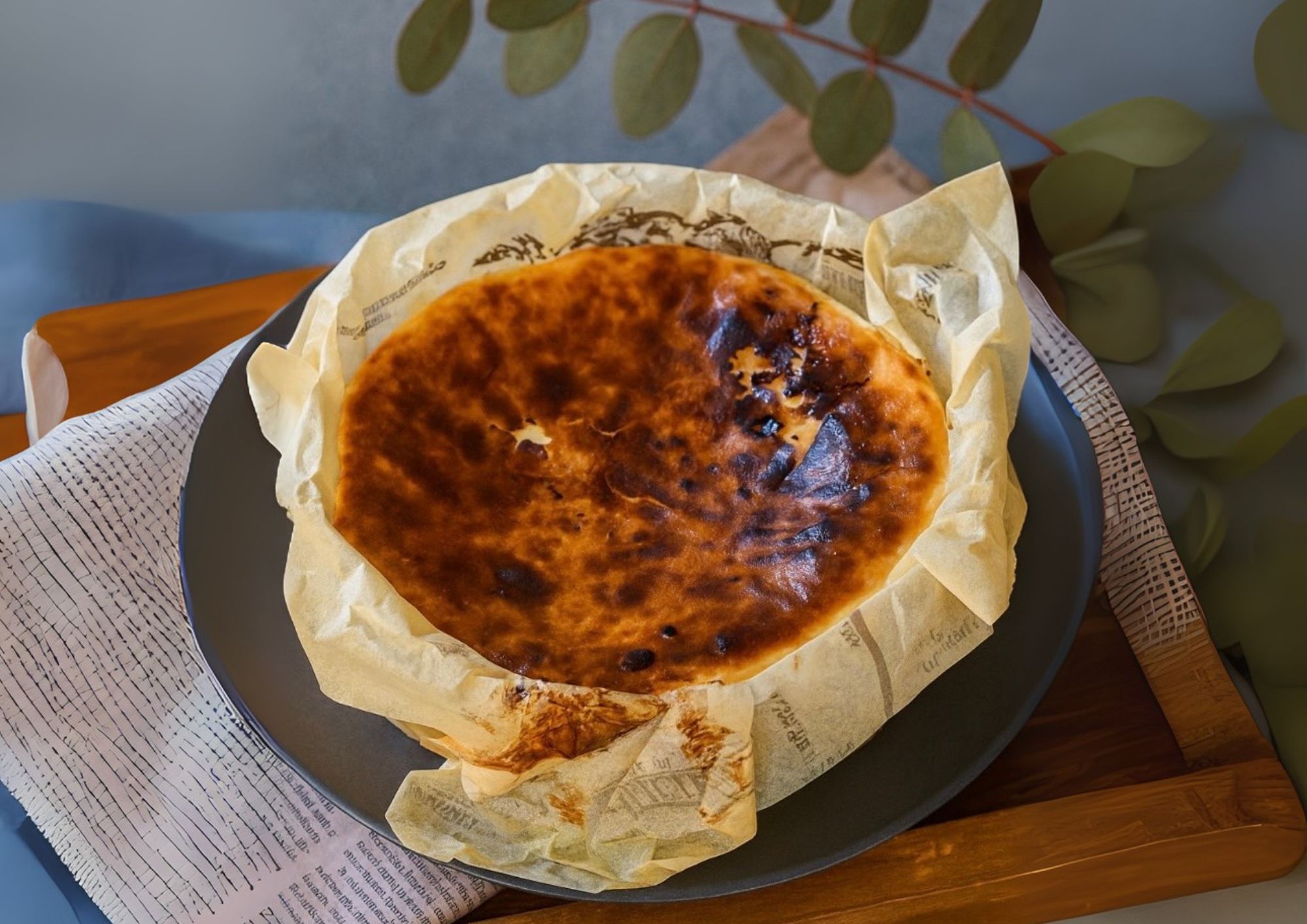 Basque cheese cake